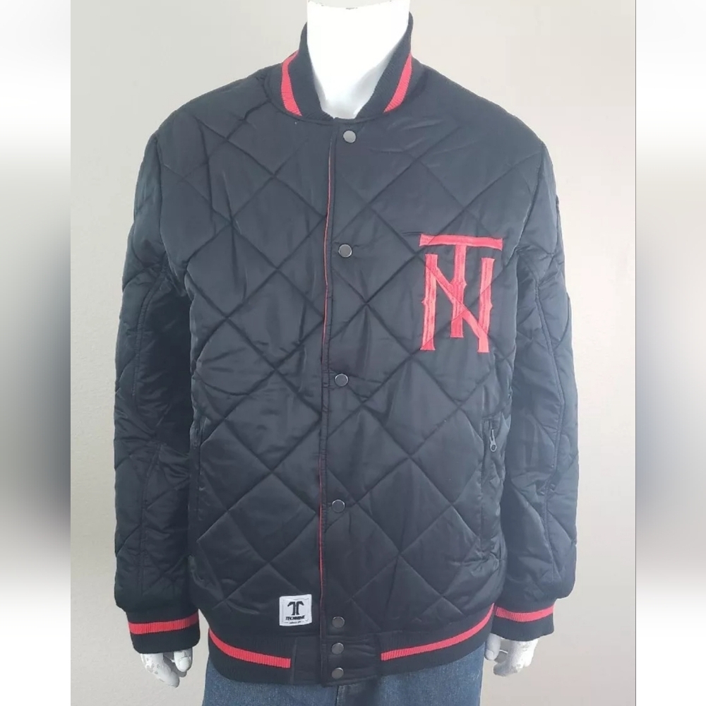 Technine Switch Hitter DWR Reversible Jacket Mens XL Red/Black
